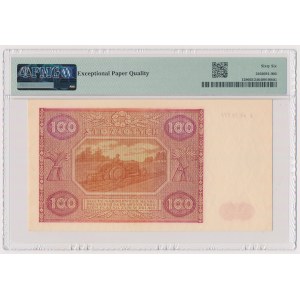 100 zlotys 1946 - lowercase letter - J