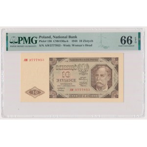 10 zlotys 1948 - AW