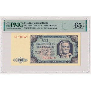 20 zlotys 1948 - KE