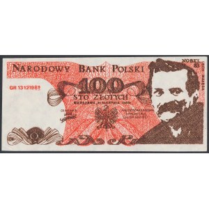 Solidarity, 100 zlotys 1984 - Lecha Walesa