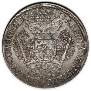 Austria, Charles VI, Thaler 1713, Hall