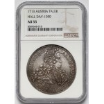 Austria, Charles VI, Thaler 1713, Hall