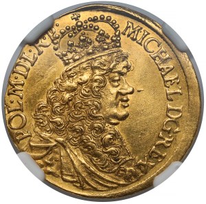 Michał Korybut Wiśniowiecki, Dukat Gdańsk 1672 DL