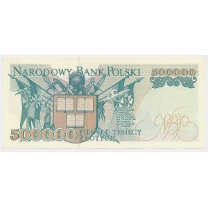 PLN 500,000 1993 - AA - RARE