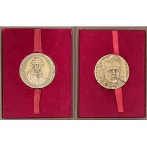 Medals, Warsaw Medical Academy 1809-1989 - set (2pcs)