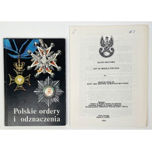 Polish Orders and Decorations and Slavic Militaria - resulting list (2pc)