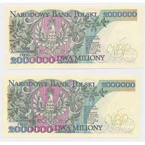 2 million 1992 - A and B - set (2pc)