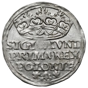 Sigismund I the Old, The Cracow 1528 penny - beautiful