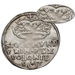 Sigismund I the Old, Cracow 1546 penny with ANGELS (AMORKS)