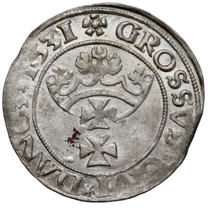 Sigismund I the Old, Gdansk penny 1531 - early