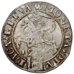 Sigismund I the Old, Vilnius penny 1536 - letter I