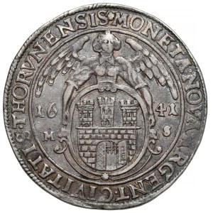 Władysław IV Waza, Talar Toruń 1641 MS - ex. Karolkiewicz