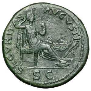 Neron (54-68 n.e.) As, Lugdunum