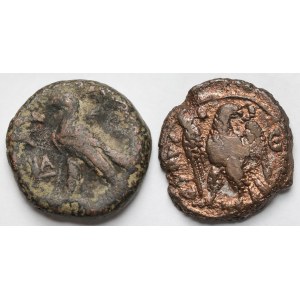 Cesarstwo Rzymskie, Tetradrachmy, Aleksandria - w tym Neron - zestaw (2szt)