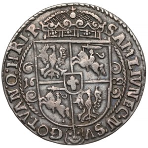 Zygmunt III Waza, Ort Bydgoszcz 1622 - wąska szarfa - krótkie