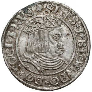 Sigismund I the Old, Torun 1530 penny - sword to the right