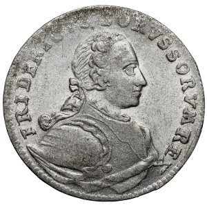 Silesia, Frederick II the Great, 1/12 thaler 1752-B, Breslau