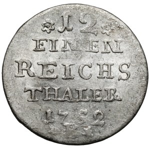 Silesia, Frederick II the Great, 1/12 thaler 1752-B, Breslau