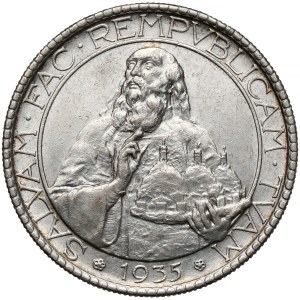 San Marino, 20 lire 1935-R, Rome