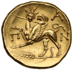 Grecja, Bospor, Pantikapaion, AV Stater (340-325 p.n.e.)