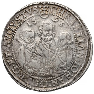 Saxony, Christian II, Johann Georg I and August, Thaler 1593 HB