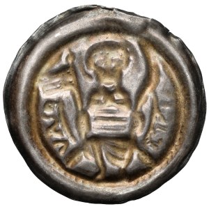 Magdeburg - bishopric, Brakteat 13th century. - St. Maurice