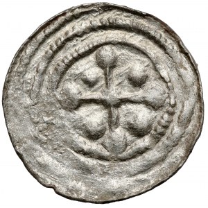 Boleslaw III the Wry-mouthed, Denarius - Fight with the Dragon - bullet