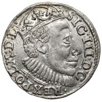 Sigismund III Vasa, Trojak Olkusz 1588 - large head