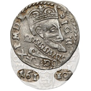 Sigismund III Vasa, Trojak Lublin 1601 - IF in line - B.RZADKI