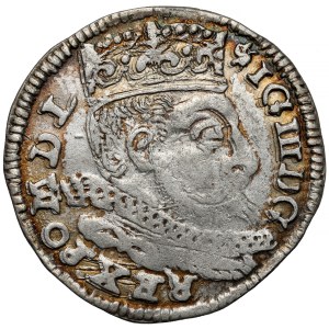 Zygmunt III Waza, Trojak Lublin 1598 - L z lewej