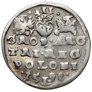 Zygmunt III Waza, Trojak Lublin 1598 - 15L98