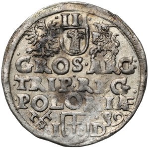 Sigismund III Vasa, Trojak Poznań 1589 ID