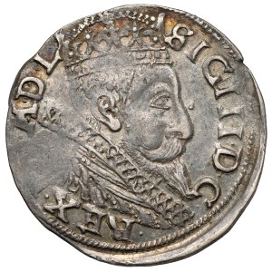 Zygmunt III Waza, Trojak Bydgoszcz 1597 - z kokardą