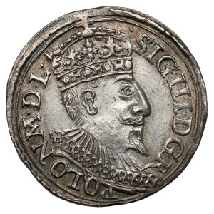 Sigismund III Vasa, Trojak Olkusz 1595 - no sign