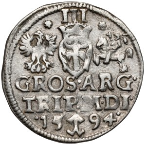 Sigismund III Vasa, Troika Vilnius 1594 - stars