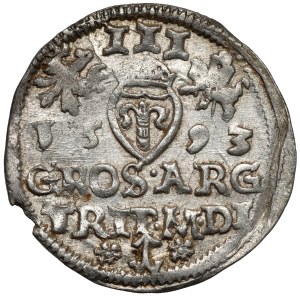 Sigismund III Vasa, Vilnius Troika 1593 - Platina