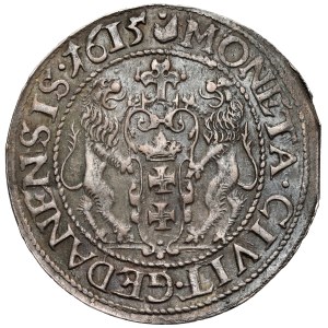 Sigismondo III Vasa, Ort Gdansk 1615 - Tipo I