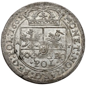 Jan II Kazimierz, Tymf Kraków 1665 AT - SALVS