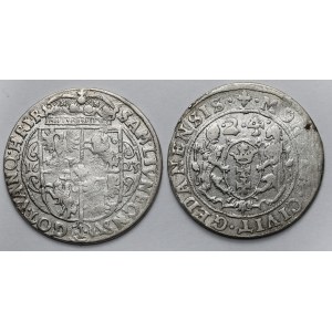 Sigismondo III Vasa, Bydgoszcz 1623 e Danzica 1624 - set (2 pezzi)