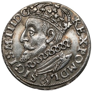 Sigismund III Vasa, Trojak Krakow 1601 - left