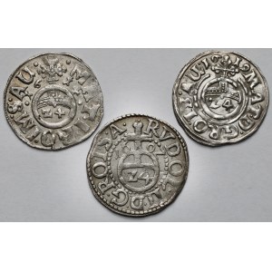 Germany, 1/24 thaler 1602-1619 - set (3pcs)