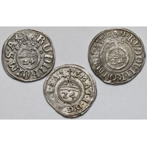 Germany, 1/24 thaler 1610-1616 - set (3pcs)