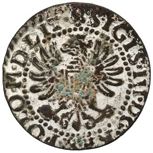 Sigismond III Vasa, centime de Vilnius 1610 ? - période de falsification