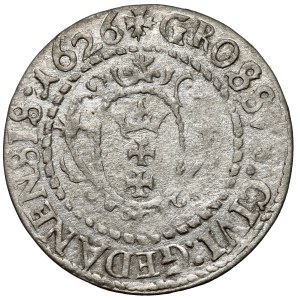 Sigismund III Vasa, Gdansk 1626 penny - RARE