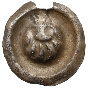 Silesia, Button Brakteat - Eagle wing - very rare type