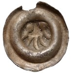 Silesia, Button Brakteat - Eagle wing - very rare type