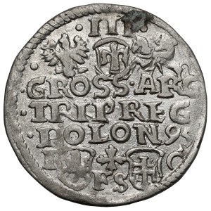 Sigismund III Vasa, Trojak Bydgoszcz 1595 - cross