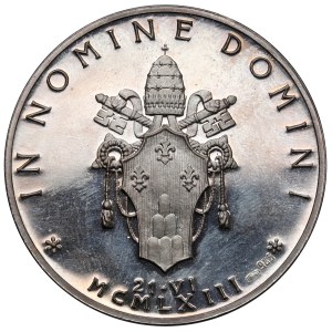 Vatican, Paul VI, Medal 1963 - in silver