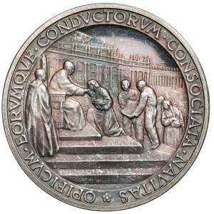 Watykan, Pius XII, Medal 1956 - w srebrze