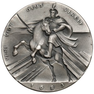 SILVER medal 300th anniversary of the relief of Vienna 1983.